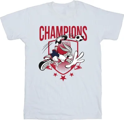 Immagine prodotto di Looney Tunes - Maglietta "Champions" da uomo BI50606 (S) (Bianco)
