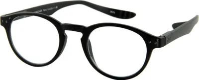 Image de Lunettes de lecture avec étui Hangover Panto Noir (+1,5 dpt)