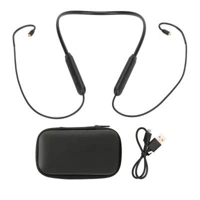 Obrázok produktu pre Bezdrôtový kábel adaptéra Bluetooth MMCX Nízka latencia Vylepšený kábel adaptéra BT MMCX s mikrofónom a ovládačom