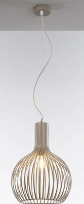 Produktbild von casa NOVA Pendelleuchte COLLIN II DH 35x45 cm beige Hängelampe