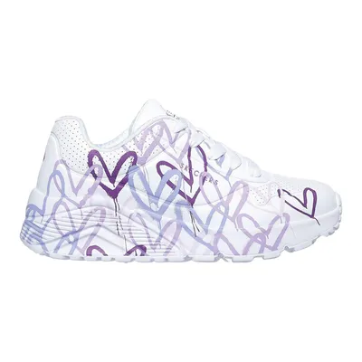 Produktbild von Skechers Uno Lite Spread The Love White/Light Purple Größe EU 29