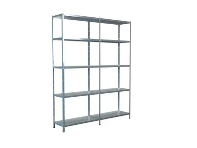 Obrázek produktu pro Kovový regál rozšiřovací Schulte 4521-V 2000x1600x350 mm, 10 polic, nosnost 850 kg, pozinkovaný