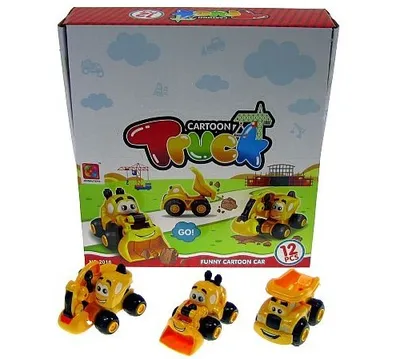 Obrázok produktu pre stavebné auto 12ks. 8cm | HFS60