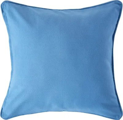 Produktbild von HOMESCAPES Blauer Kissenbezug aus Baumwolle, 30 x 30 cm