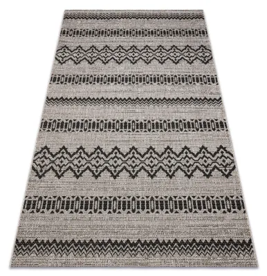 Produktbild von TEPPICH SIZAL FLOORLUX 20510 silbern / schwarz Grau 200x290 cm