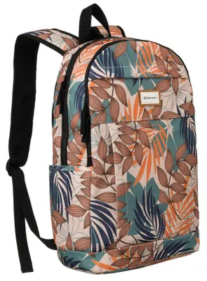 Obrázek produktu pro Rovicky dámský batoh z polyesteru s rostlinným vzorem multicolor 46 cm