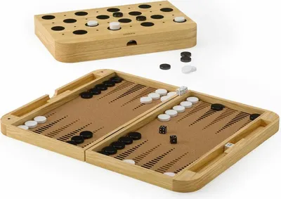 Obrázek produktu pro Umbra stolní hra Blitz Backgammon, dřevo, přírodní, 48 x 37 cm, 1022695-390