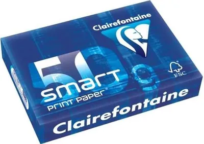 Produktbild von Clairefontaine smart Print Paper Clairmail DIN-A3 50g/m² 1000 Blatt