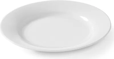 Zdjęcie produktu dla Talerz Płytki Optima Biała Porcelana Śr. 270Mm Zestaw 12Szt. - Hendi 770887