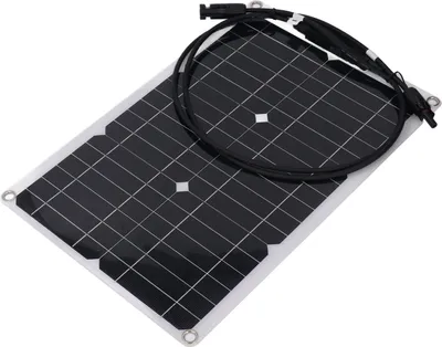 Produktbild von 20W Solarpanel,Solarladepanel,Flexibles Solarpanel,Monokristallines Solarpanel,Outdoor Solarpanel,Solarpanel für Überwachungskamera
