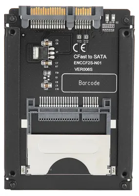 Image de Carte adaptateur pour disque dur de bureau CFAST 2.0, carte d'extension, composant informatique pour la conversion CFAST vers SATA 3.0