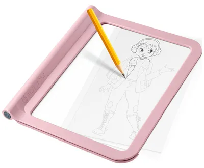 Zdjęcie produktu dla Kidywolf kidydraw-pro a4 2w1 light table pink