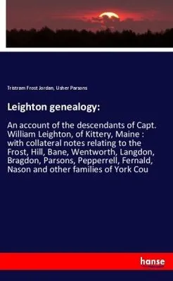 Produktbild von Leighton genealogy: