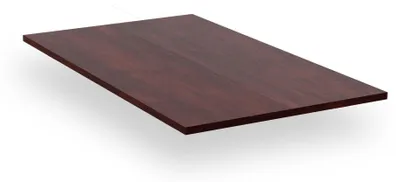 Tischplatte 140x80 cm, kratzfest, hitzebeständig, Teak-Optik