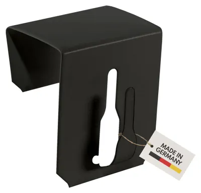 Immagine prodotto di Ganci a J, ganci decorativi, clip per finestre per luci decorative, colore antracite, portata da 15 a 20 mm