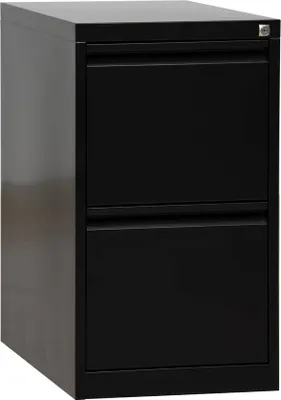 Produktbild von Gürkan Hängeregistraturschrank schwarz 2 Schubladen 40,0 x 62,0 x 70,0 cm