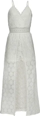 Produktbild von VIVANCE Spitzenkleid weiß Größe 38
