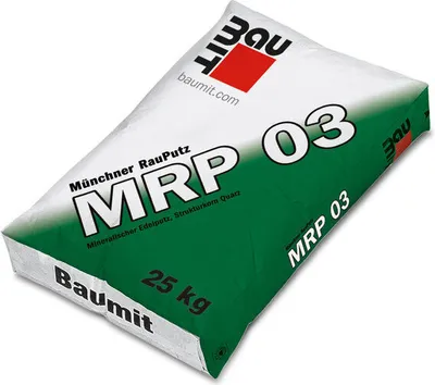 Produktbild von Baumit Münchner Rauputz MRP 03 weiß 25kg