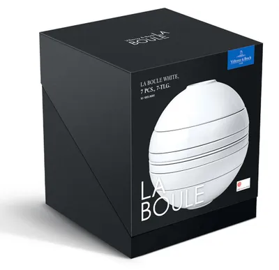 Zdjęcie produktu dla Villeroy&Boch - Zestaw talerzy La Boule Iconic biały