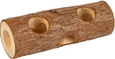 Obrázek produktu pro Hračka hlod. přírodní dřevo tunel 3x19,5cm Flamingo
