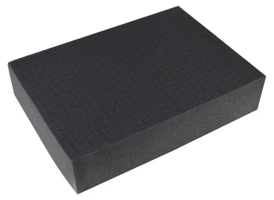 Rasterschaumstoff von HMF mit den Maßen 440 x 315 mm und 100 mm Höhe