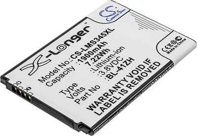 Immagine prodotto di TECHTEK Batteria compatibile con [LG] C40 Power, D213, D213N, D290, D290N, Destiny, H320, H320MB, H324, H326t, H326TV, H340, H340N, H343, H345, L Fin