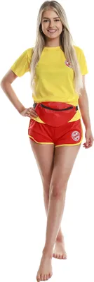 Immagine prodotto di Costume da soccorritore marino per donna giallo - M