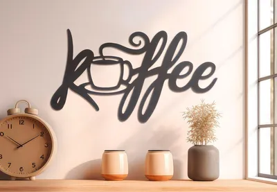 Imagen del producto de Relieve de pared con motivos de café, inscripción "Café", metal, color marrón, unidad de venta: 2, longitud: 1,5 cm, anchura: 42 cm, altura: 26 cm. Código: 69757 4063387697573