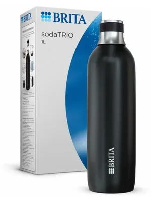 Image de Brita sodaTRIO bottle (1 l; black)