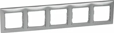 Image de Cadre Legrand L770155 Valena quintuple argent