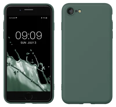 Produktbild von kwmobile Handyhülle für iPhone SE 2022 Hülle / iPhone SE 2020 / iPhone 8 / iPhone 7, für iPhone SE Hülle - Schutzhülle für kabelloses Laden - Case in