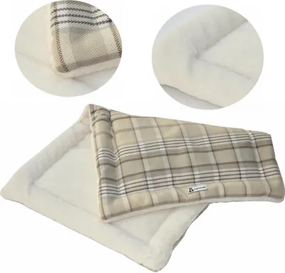 Image de Couverture pour chat Couverture pour chien beige 70 cm