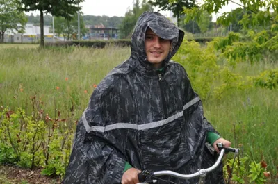 Produktbild von Fahrradregencape camouflage