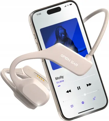 Zdjęcie produktu dla Słuchawki Bezprzewodowe Przewodnictwo Kostne Słuchawki Bluetooth Damskie