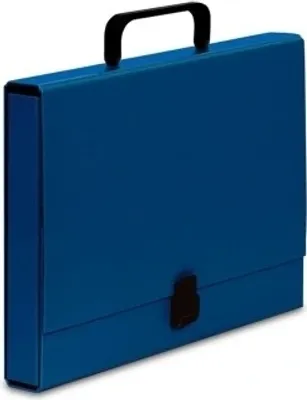 Zdjęcie produktu dla Teczka Classic Niebieska 4Cm 4033