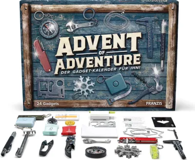 Zdjęcie produktu dla Franzis Advent of Adventure - Der Gadget-Kalender für Ihn