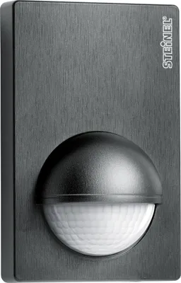 Produktbild von STEINEL IS 180-2, Wand, Schwarz, IP54, 2000 Lux, 10 - 900 s, Infrarotsensor