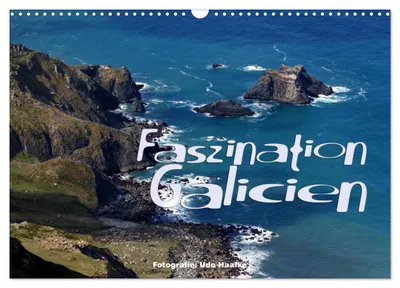 Produktbild von Faszination Galicien 2027 (Wandkalender 2027 DIN A3 quer), CALVENDO Monatskalender