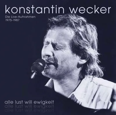 Imagen del producto de "Alle Lust will Ewigkeit" (grabaciones en vivo)