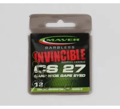 Productafbeelding van Maver Invincible Match CS27 Hooks Maat 12 - 10 Stuks