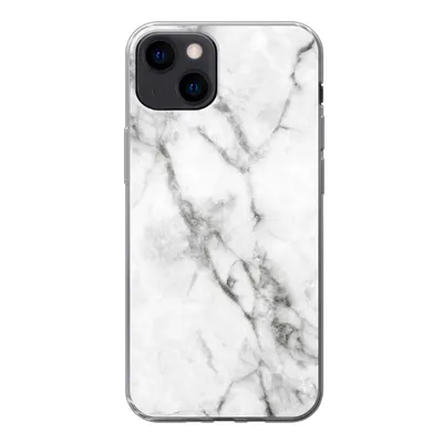 Produktbild von MuchoWow® Handyhülle Schutzhülle Hülle für iPhone 13 Marmor - Luxus - Weiß Silikon Softcase Handy Hülle - Karteninhaber