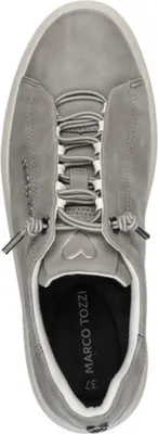 Produktbild von MARCO TOZZI Damen Sneaker Schlupfschuh mit Gummizug und Plateau Sohle 2-23724-44, Größe:40 EU, Farbe:Grau