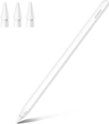 Zdjęcie produktu dla Rysik Ugreen LP653 z ładowaniem bezprzewodowym do tabletów iPad - biały