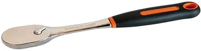 Immagine prodotto di Cricchetto reversibile Bahco a pera 1/2 con 80 denti e angolo di rotazione di 4,5°, 270 mm - confezione al dettaglio