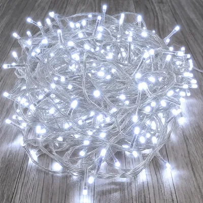 600er LED Tannenbaum Lichterkette Weihnachtslichterkette Kaltweiß Innen & Außen