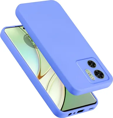 Produktbild von Cadorabo Hülle für Motorola Edge 40 Hülle Silikon Handyhülle Case aus flüssigem Silikon, Kratzfeste und stoßfeste Schutzhülle für Motorola Edge 40