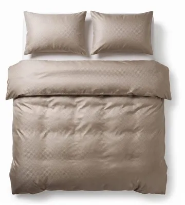 Imagen del producto de Sábana de satén Sleeptime, color taupe, 240 x 220 cm