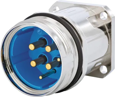 Immagine prodotto di HUMMEL M40 Prestazioni Connettore per apparecchiature, pin diritto, connessione a crimpare, numero di poli 3+2+PE, pannello frontale - 1 pezzo