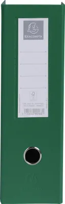 Produktbild von Exacompta 10x Stehsammler PP, Rücken 100mm, 23x31cm A4, Dunkelgrün, 90163E