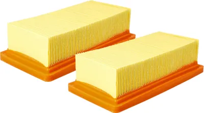 Produktbild von vhbw 2x Flachfaltenfilter Ersatz für Kärcher KFI 7420, 6.415-953.0 für Staubsauger